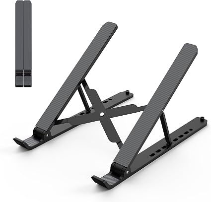 Adjustable Laptop Stand | Foldable Laptop Riser for Desk | IJ Computers