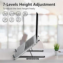 Adjustable Laptop Stand | Foldable Laptop Riser for Desk | IJ Computers